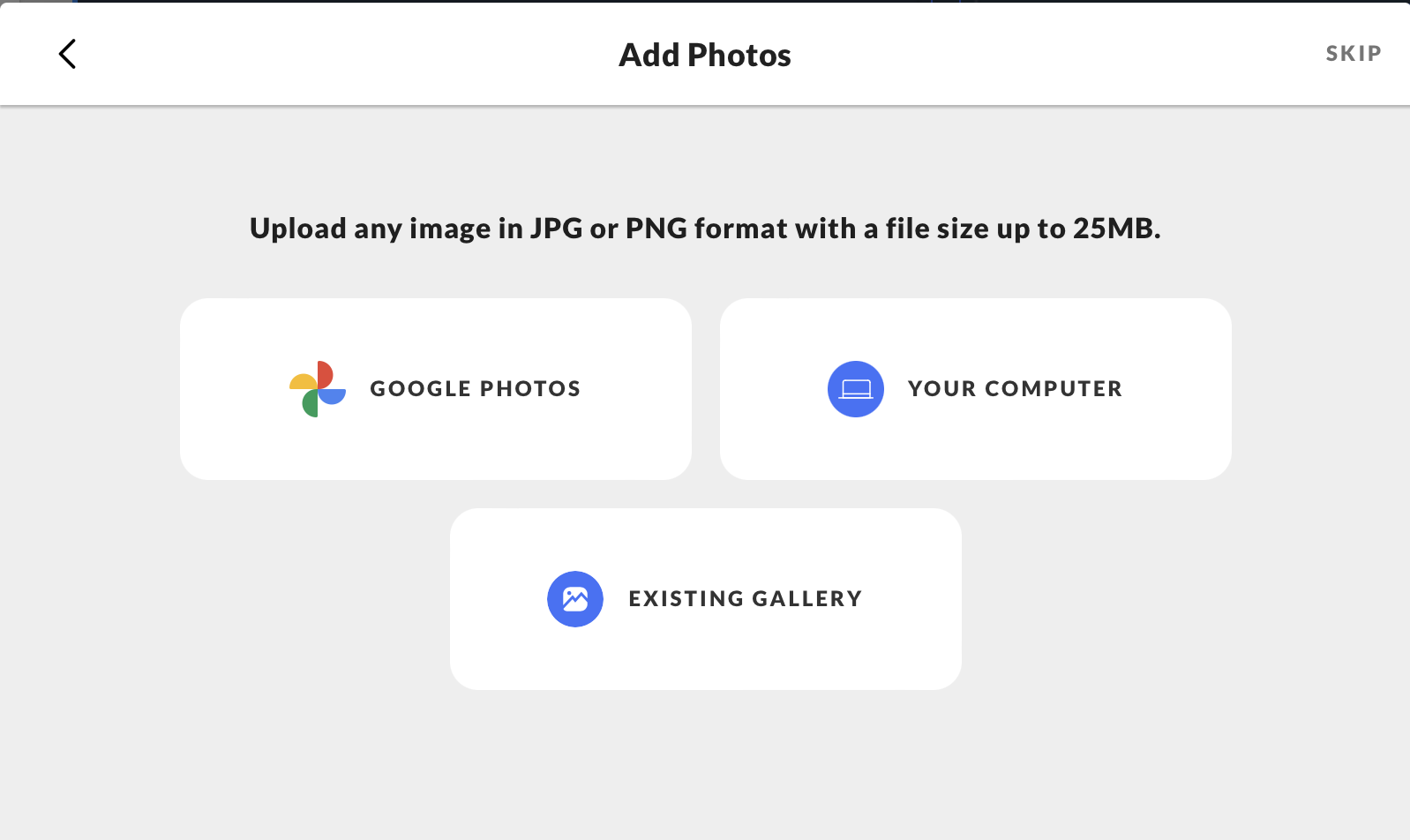 Uploading Images Artifact Uprising